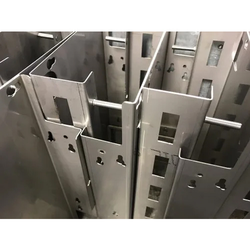 Metal panel slot laser cutting