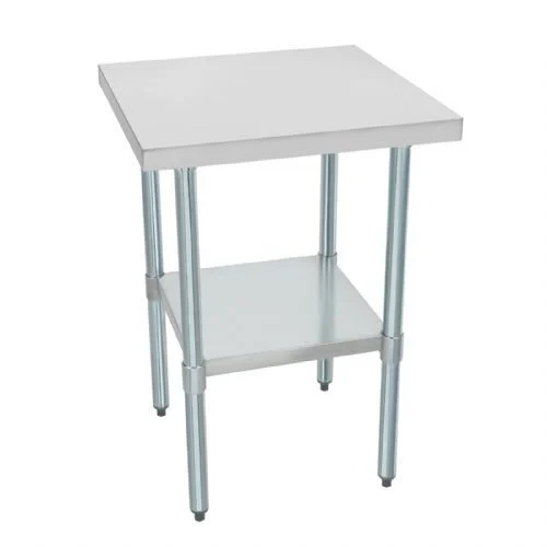 Stainless steel square table